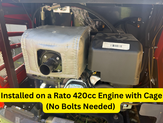 Single Cylinder Engine Exhaust Blanket