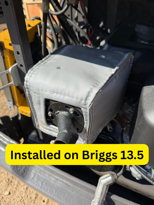 Single Cylinder Engine Exhaust Blanket