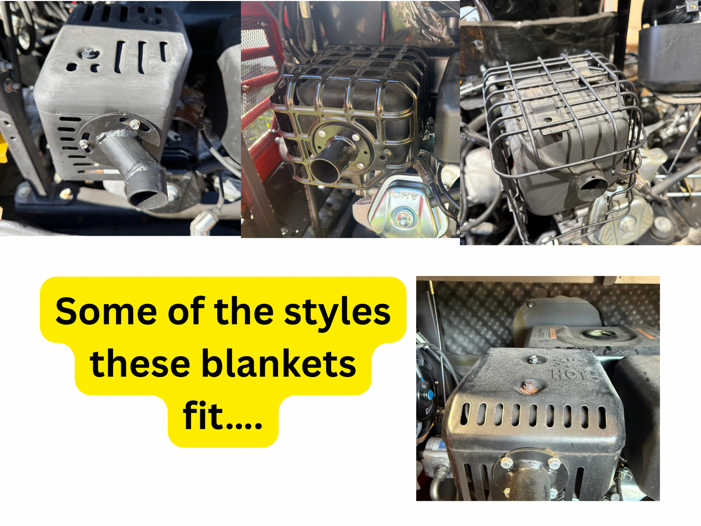 Single Cylinder Engine Exhaust Blanket